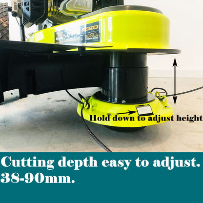 175CC 22" Walk Behind Push String Trimmer Mower BM11112 - Apparel image 7