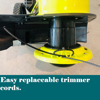 175CC 22" Walk Behind Push String Trimmer Mower BM11112 - Apparel image 9