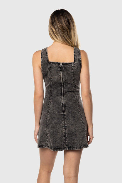 Denim Tank Dress - Shoes image 7