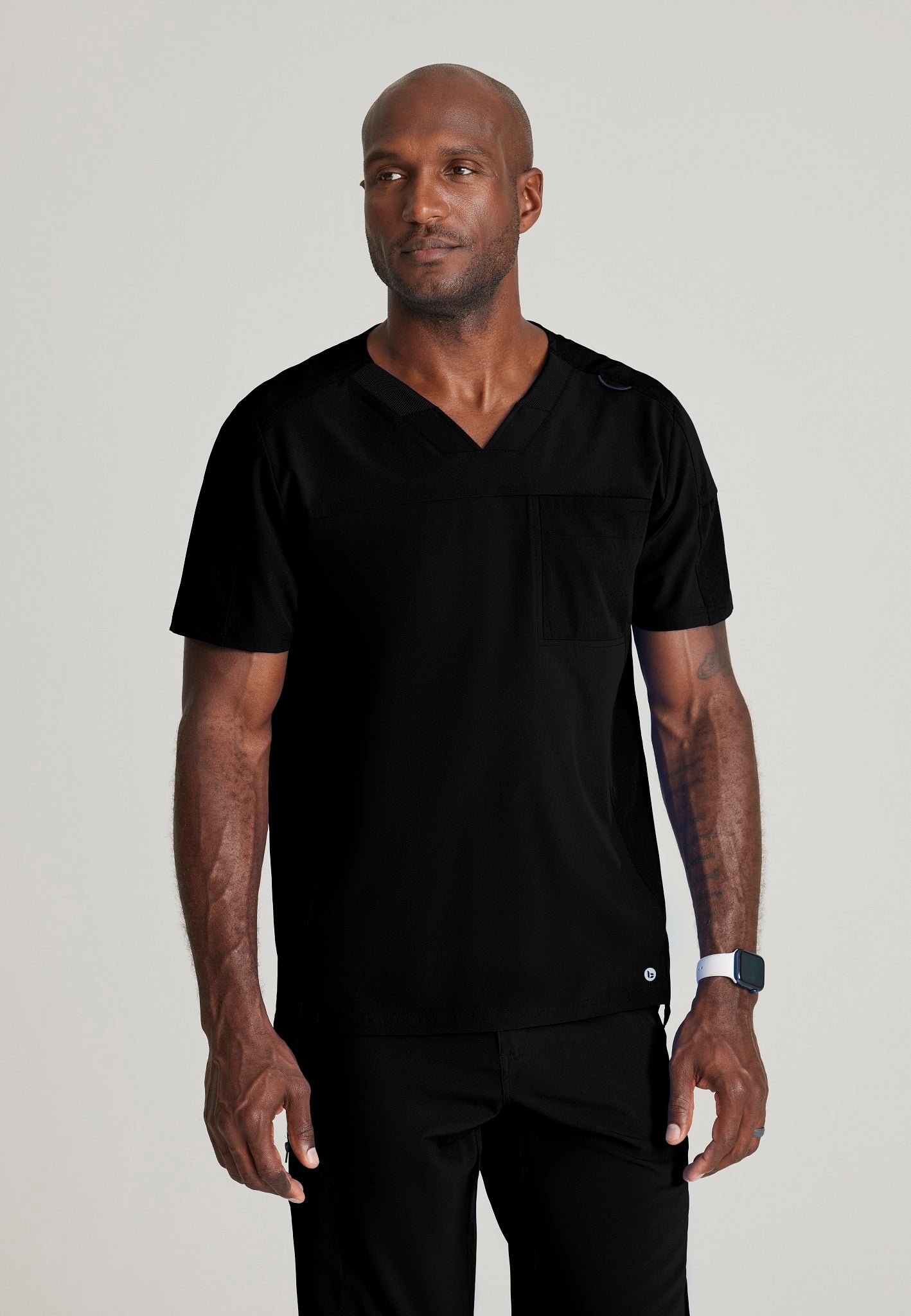 BOT195 Barco One  Pet Hair Release Men Scrub Top From Sustainable Fabric (XS to 5XL) - Gadgets image 5