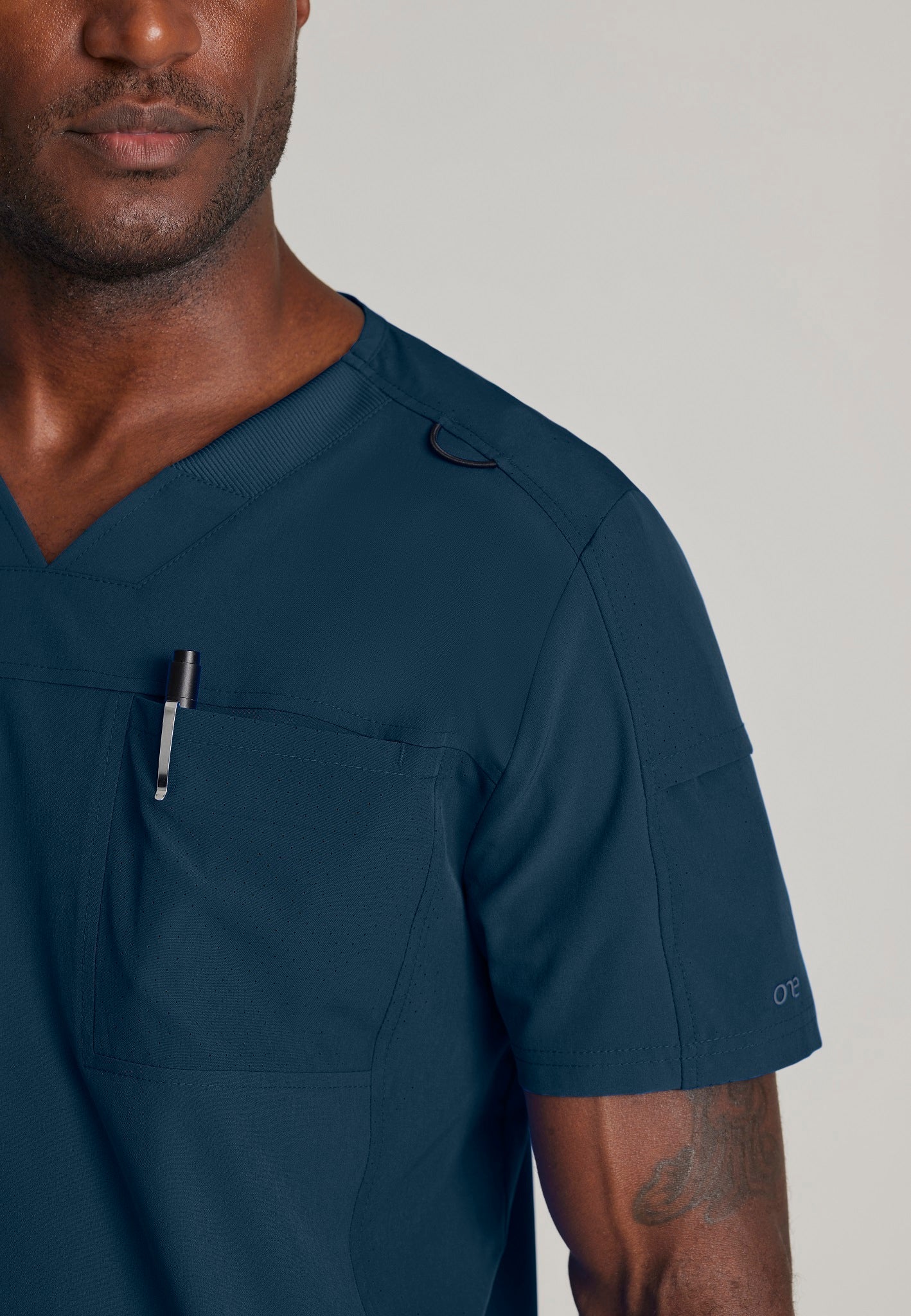 BOT195 Barco One  Pet Hair Release Men Scrub Top From Sustainable Fabric (XS to 5XL) - Gadgets image 4