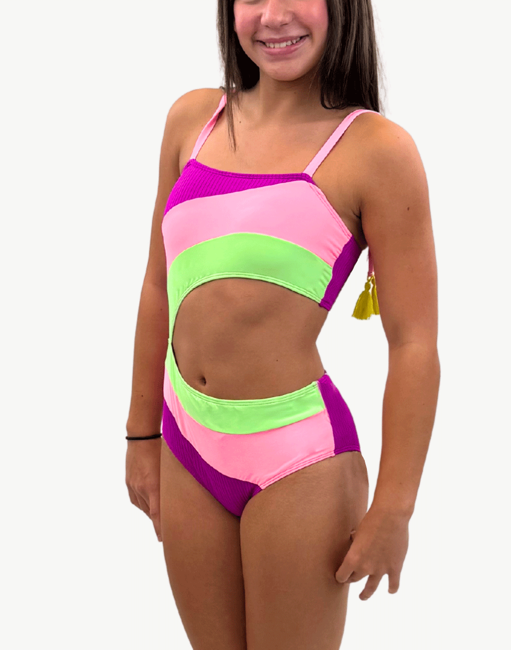 Girls Rays For Days Cutout One Piece - Misc image 3