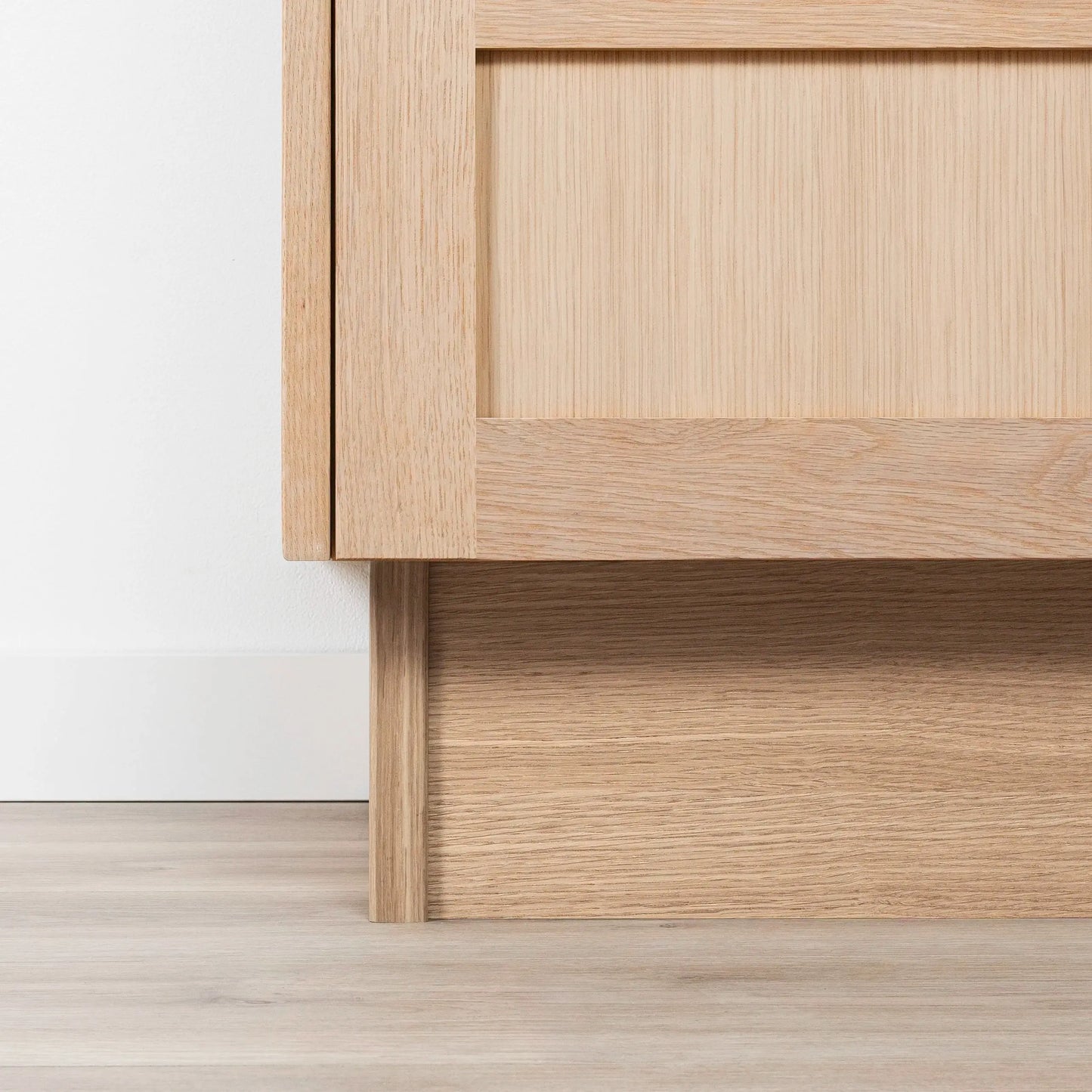 Bridgeport 72" White Oak Bathroom Vanity - All Drawers - Misc image 20