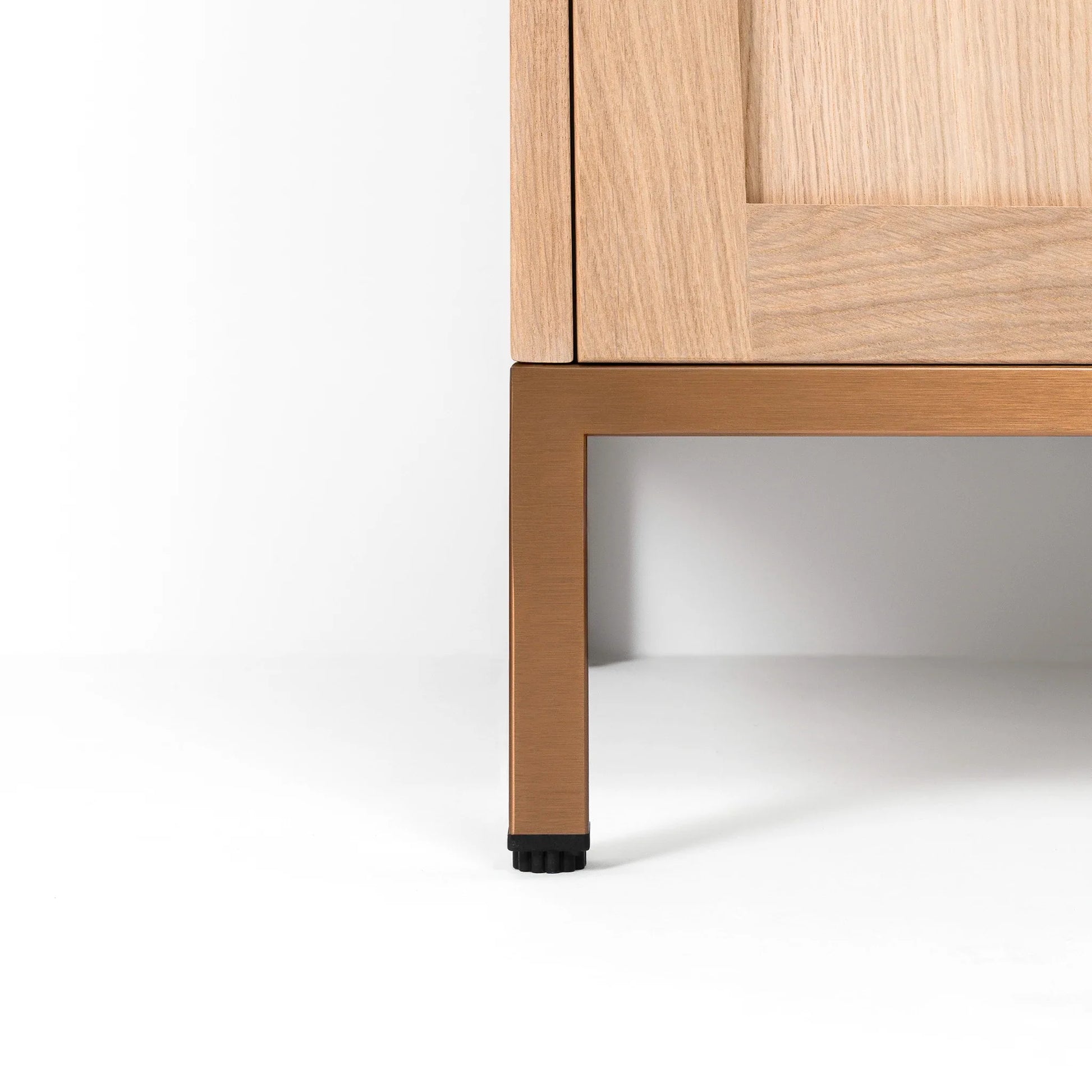 Bridgeport 72" White Oak Bathroom Vanity - All Drawers - Misc image 33