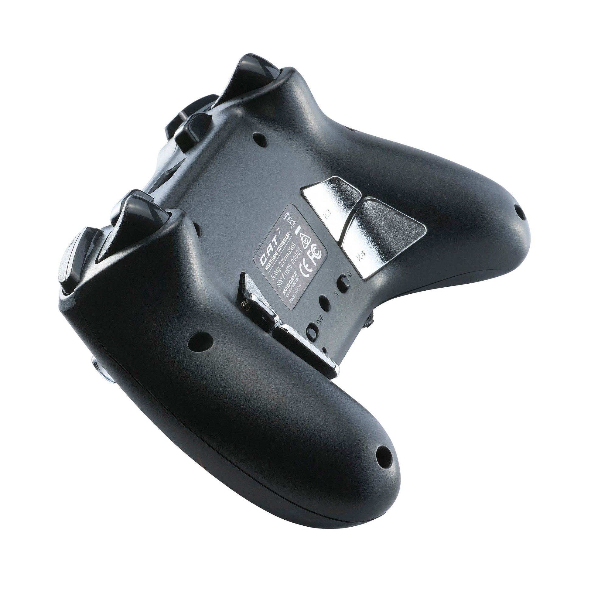 Mad Catz The Authentic C.A.T. 7 Wired Game Controller - Black - Gadgets image 5