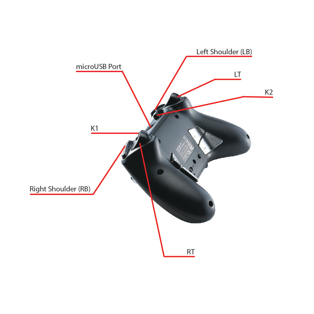 Mad Catz The Authentic C.A.T. 7 Wired Game Controller - Black - Gadgets image 7