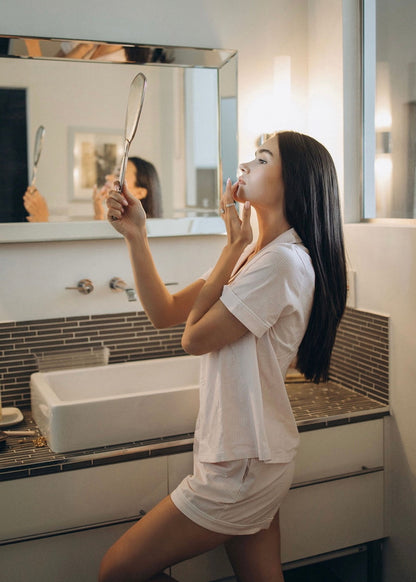 Striped Cotton Lounge Pants - Apparel image 5