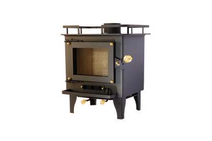 CB-1210-BL Grizzly Cubic Mini Wood Stove Black - Misc image 8