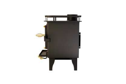 CB-1210-BL Grizzly Cubic Mini Wood Stove Black - Misc image 5