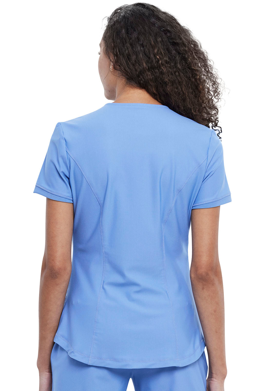 CK840+CK095 Cherokee Form 360º Stretch Scrub Top with Midrise Tapered Leg Pants  (XXS - 3XL) - Apparel image 40