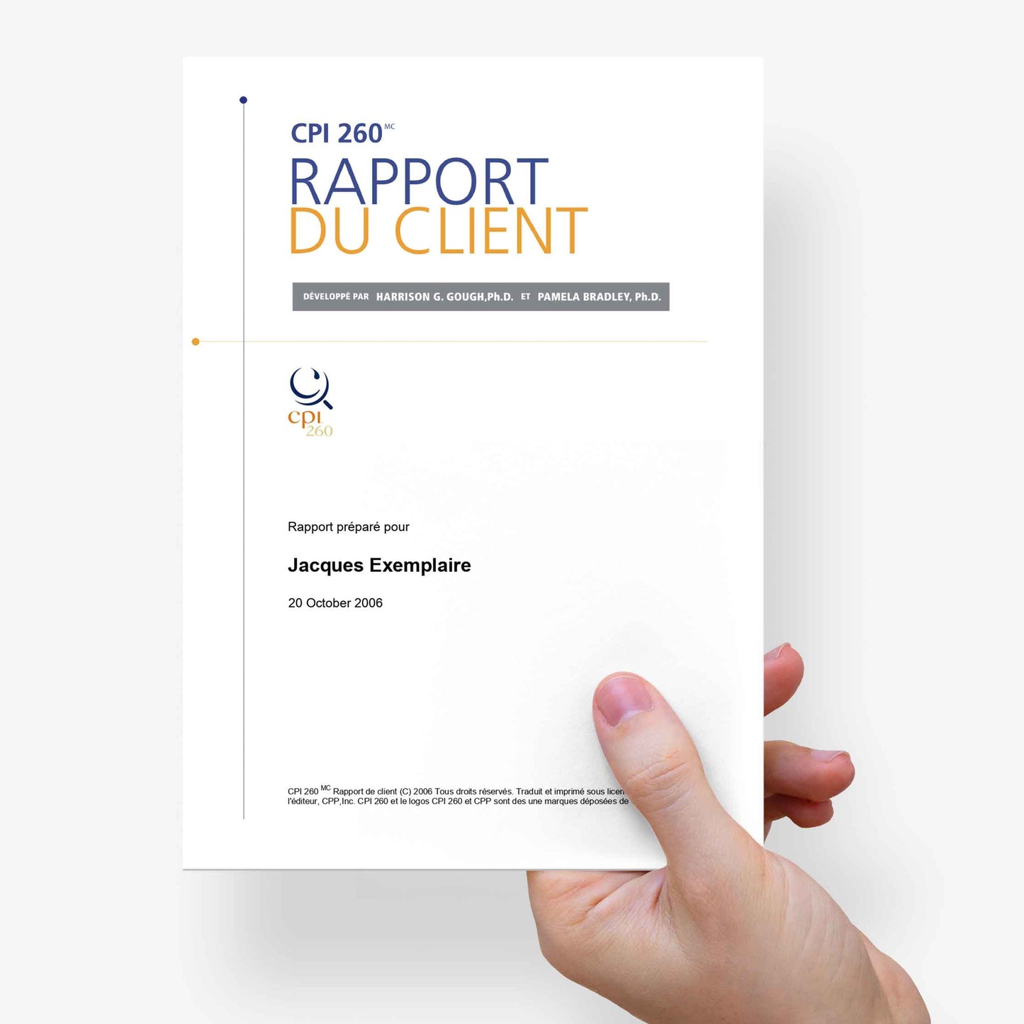 CPI 260™ l'inventaire psychologique de Californie - Misc image 2