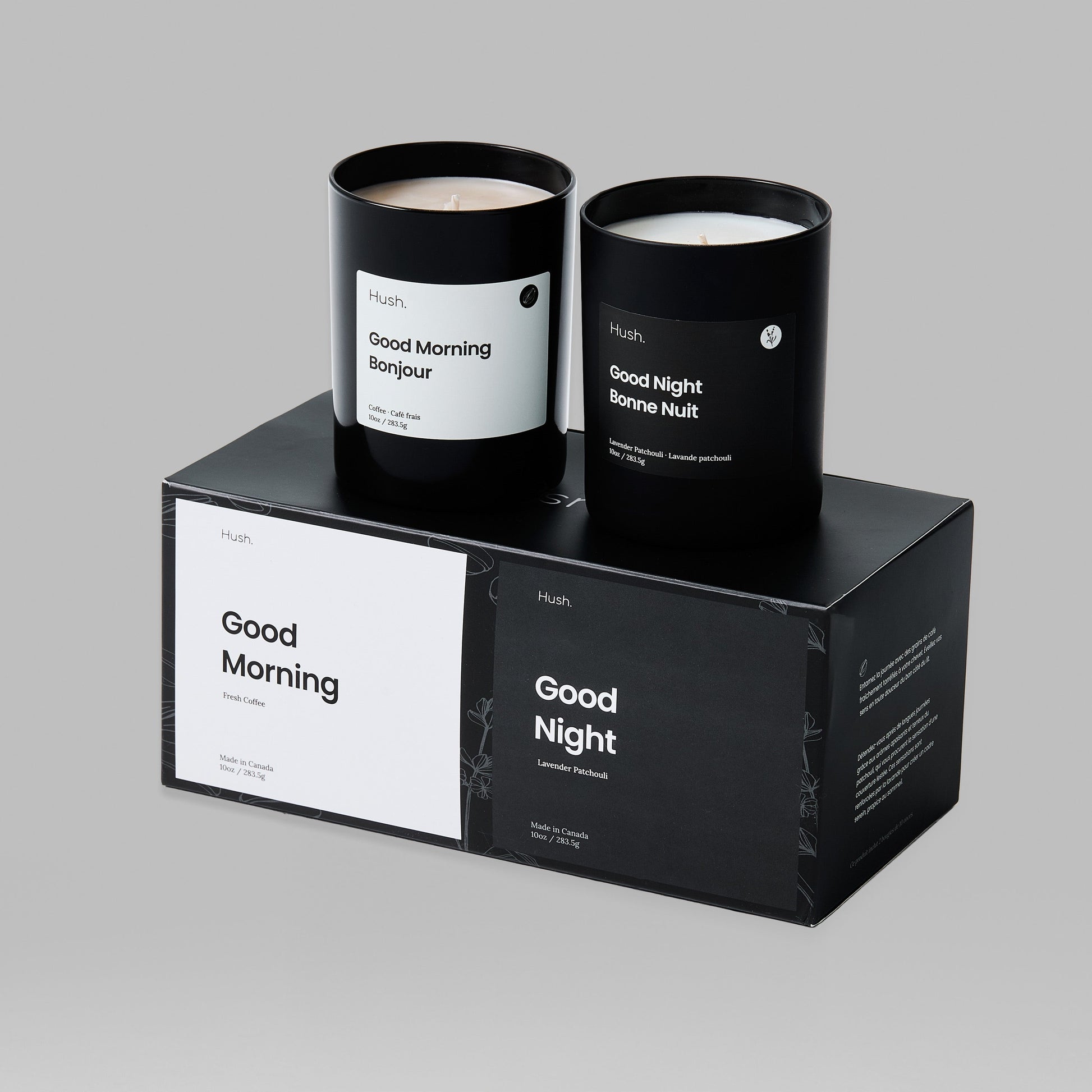 Good Morning & Good Night Candle Set - Home Decor image 4