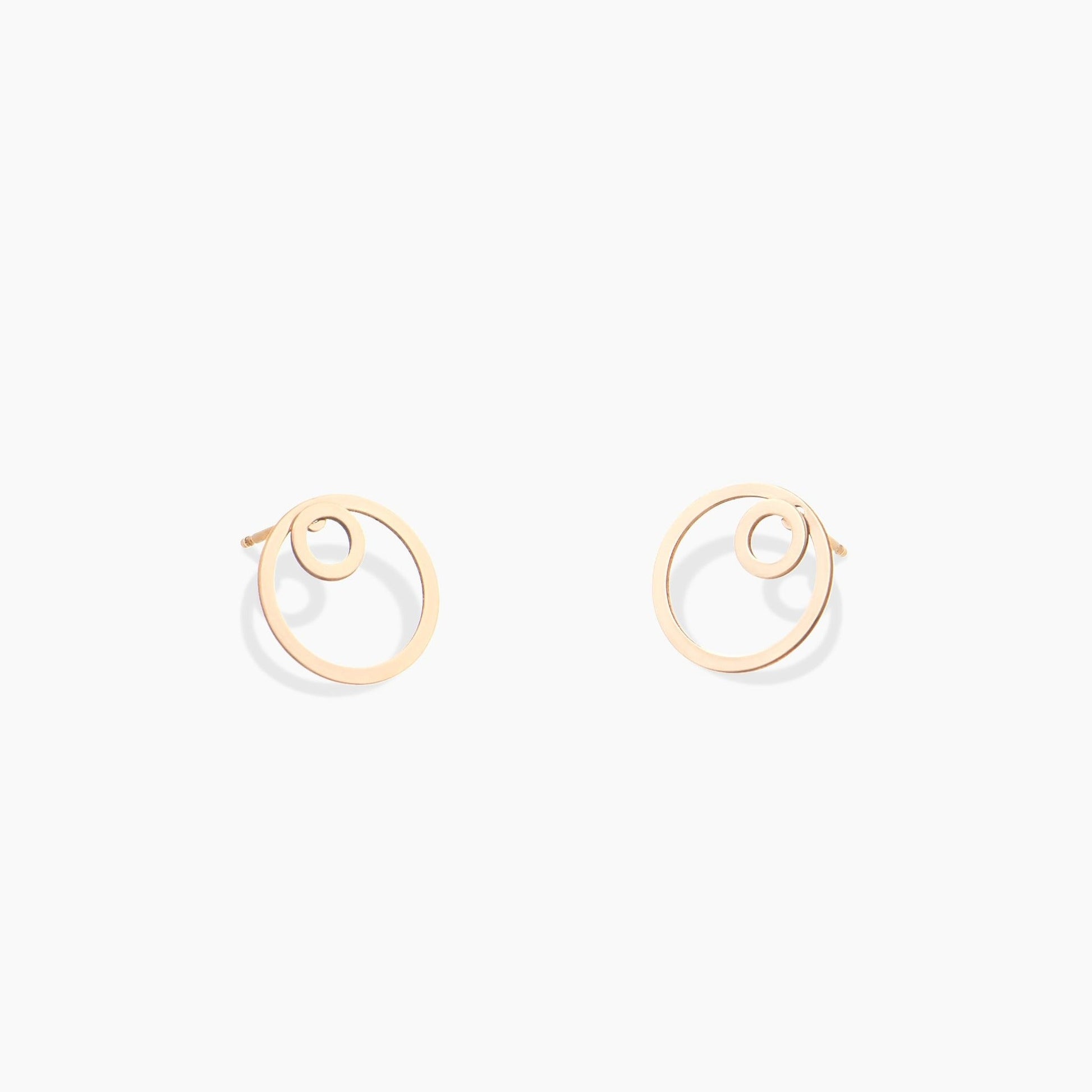 Circle Jacket Earrings - Jewelry image 2