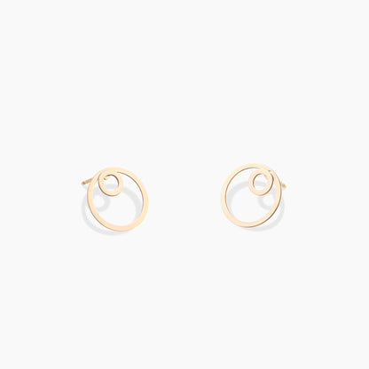 Circle Jacket Earrings - Jewelry image 2