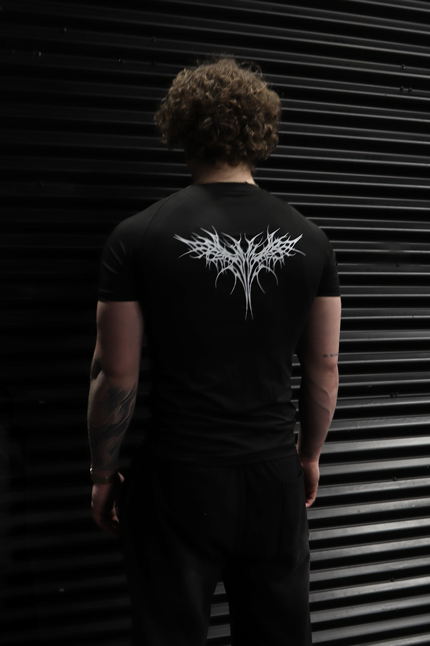 UC023 Envy Compression Tee - Black - Misc image 3