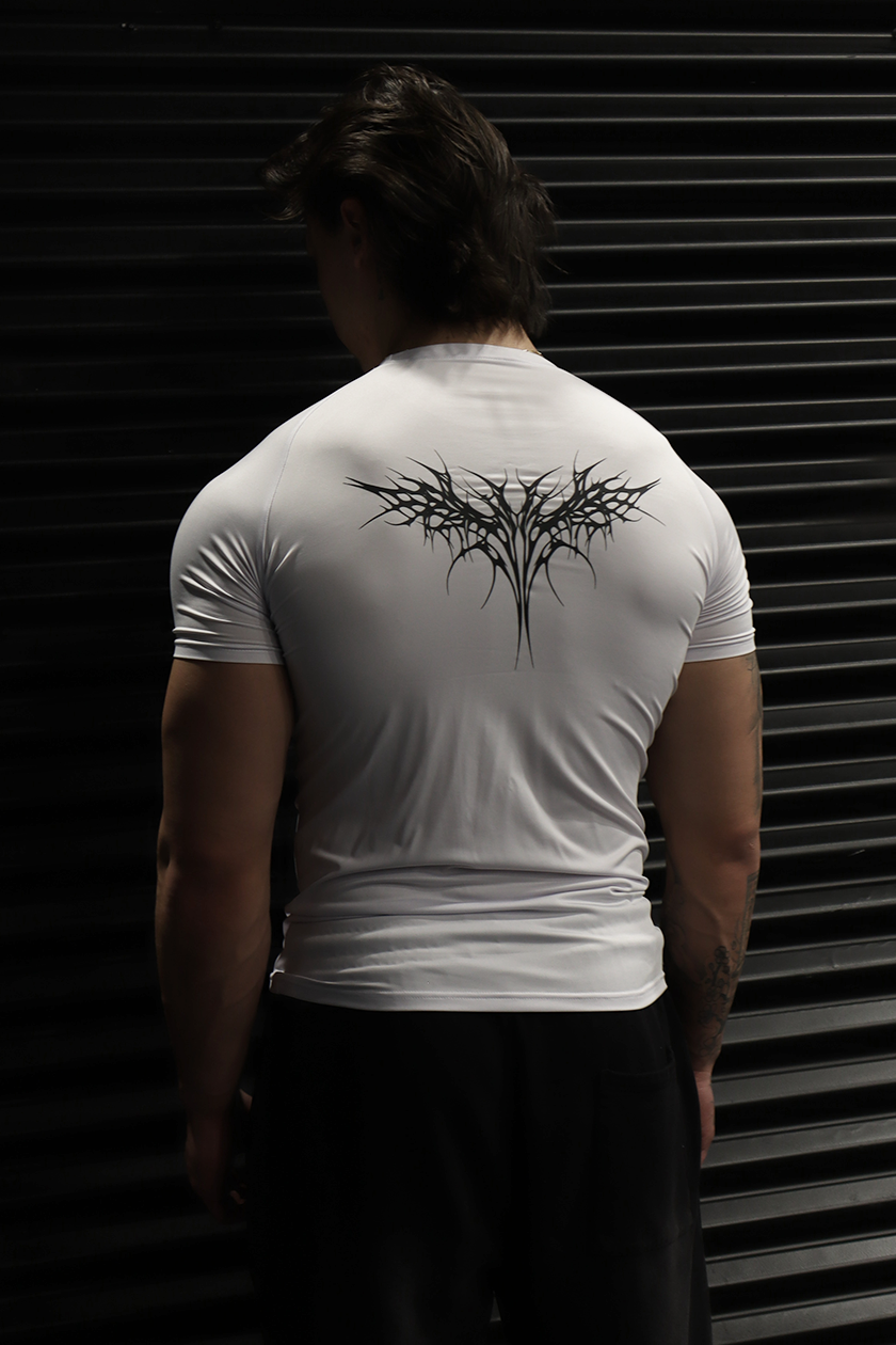 UC023 Envy Compression Tee - White - Misc image 3