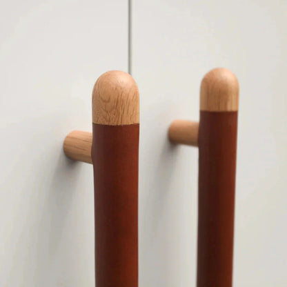 Chapman Wood Appliance Pulls With Half Leather - Misc image 4