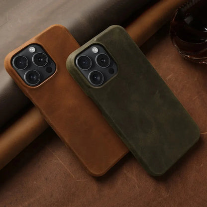 Crazy Horse Leather MagSafe iPhone Case - Gadgets image 12