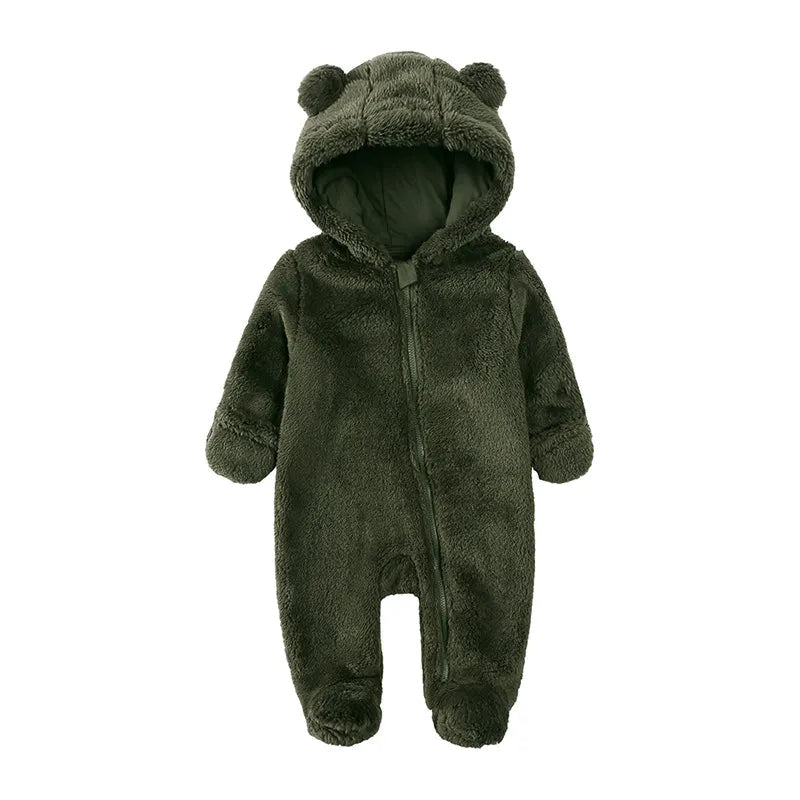 Cute Bear Winter Long Sleeves Romper - Accessories image 7