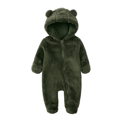 Cute Bear Winter Long Sleeves Romper - Accessories image 7