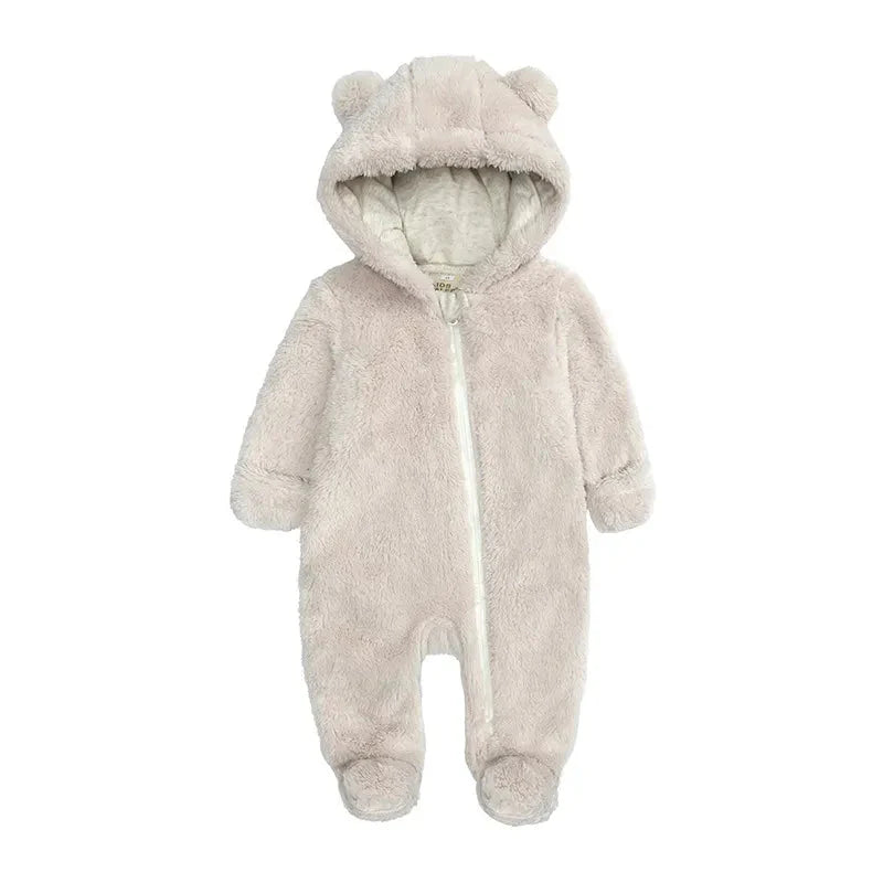 Cute Bear Winter Long Sleeves Romper - Accessories image 4