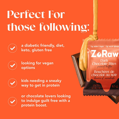 Dark Chocolate with Peanut Butter (45 Pieces) - Online Exclusive - Misc image 4