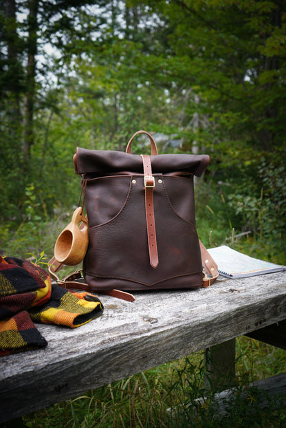 Vinland Pack - Leather Rolltop Backpack - Misc image 1