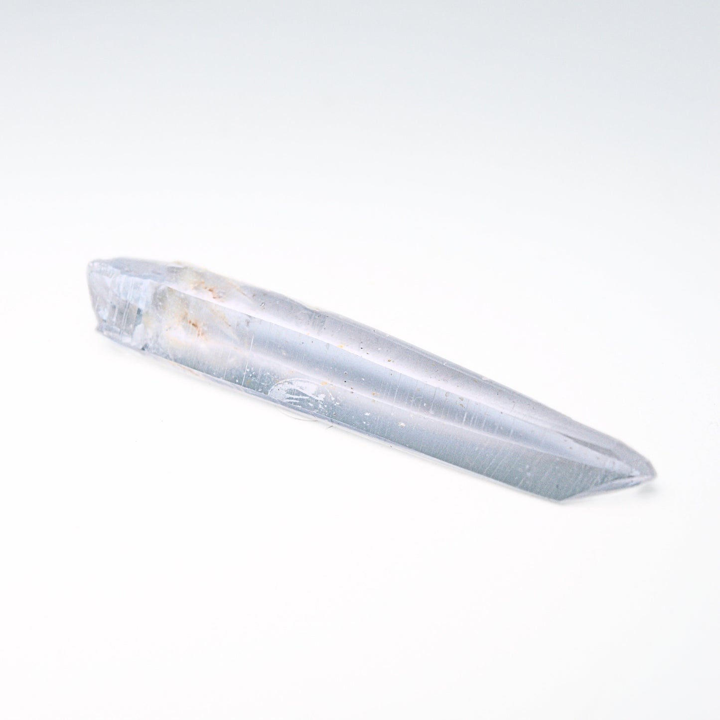 Blue Mist Lemurian Seed Quartz Raw Point - Jewelry image 2