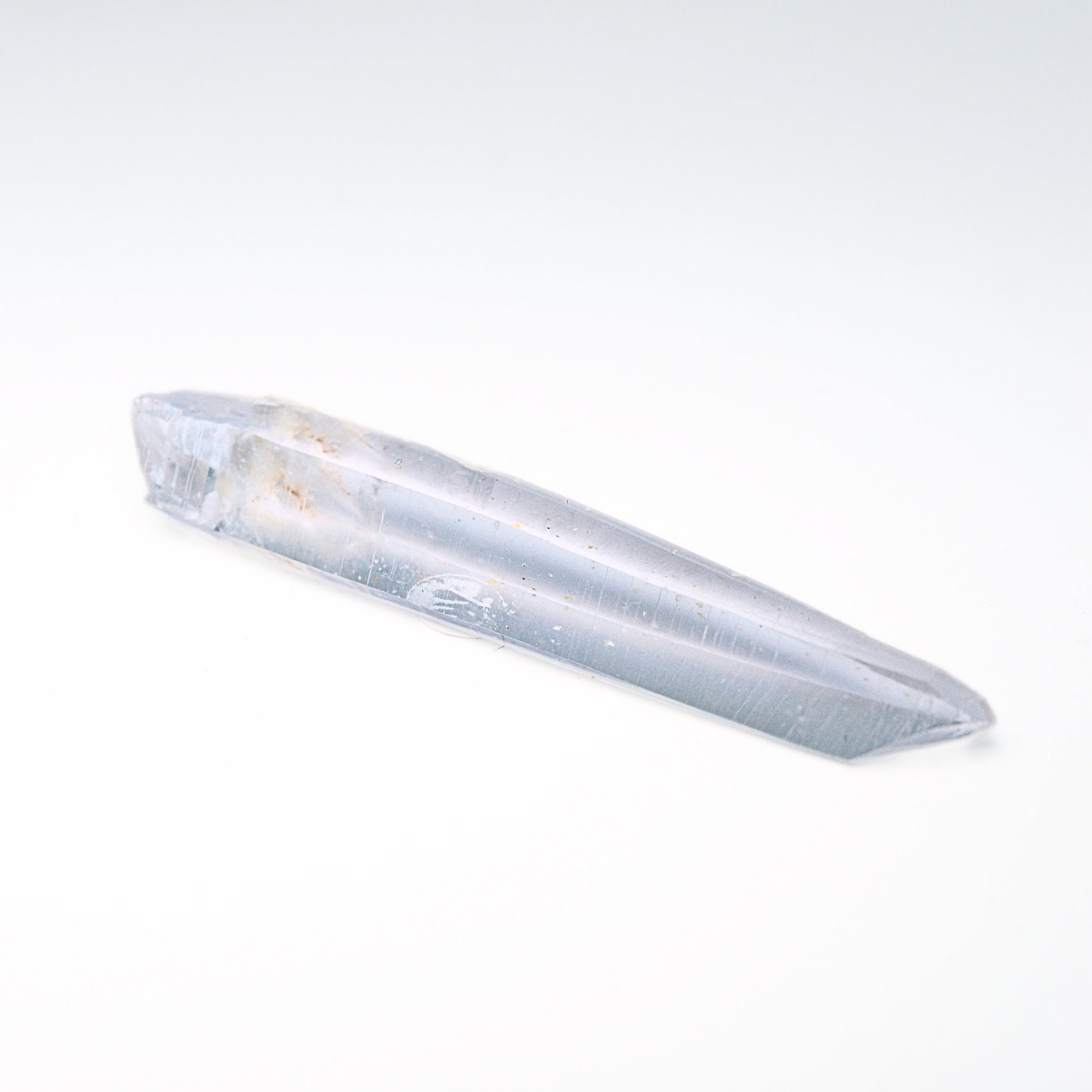 Blue Mist Lemurian Seed Quartz Raw Point - Jewelry image 2