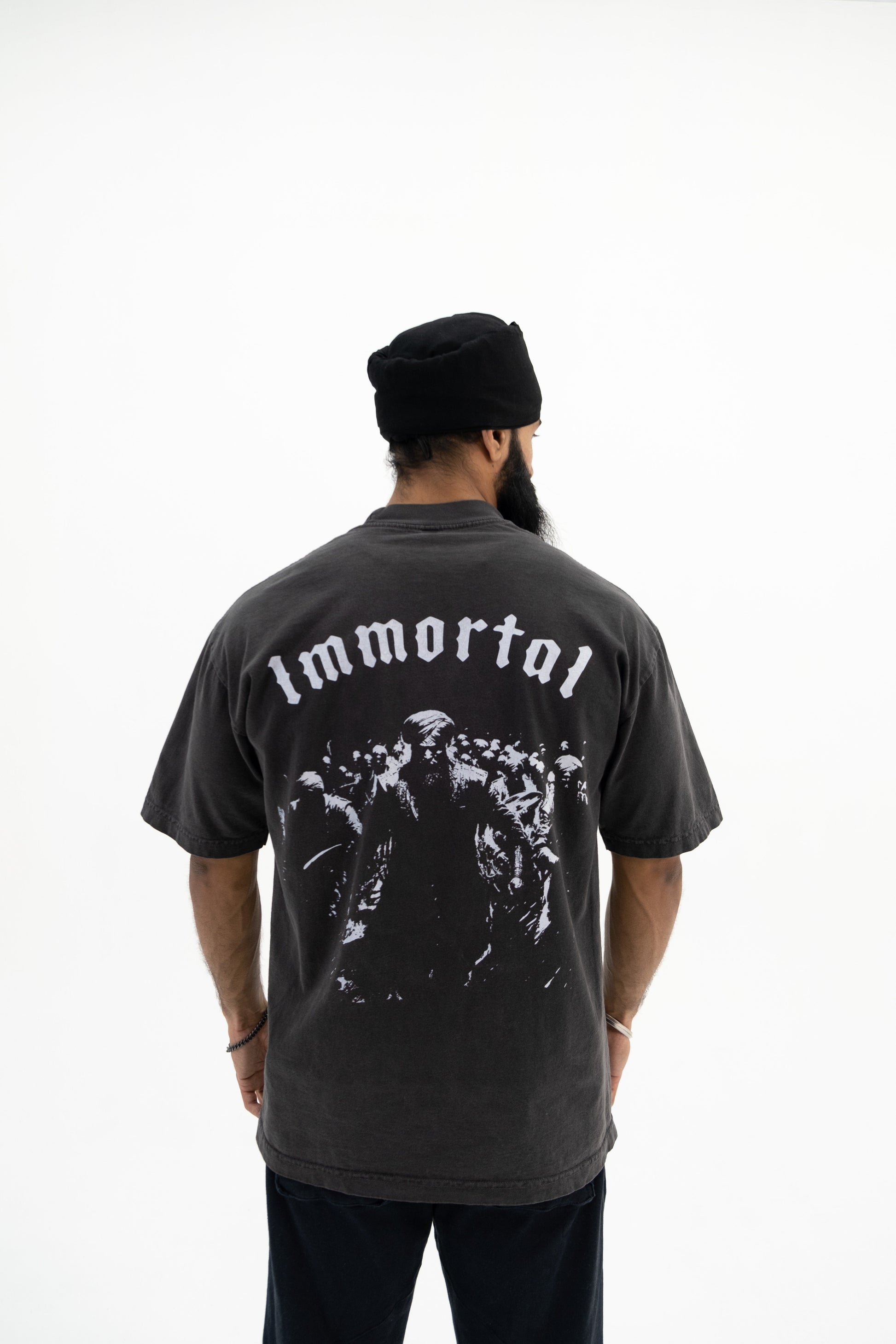 THE IMMORTAL ARMY PREMIUM VINTAGE T-SHIRT - VINTAGE BLACK - Apparel image 3