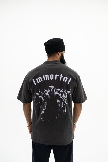 THE IMMORTAL ARMY PREMIUM VINTAGE T-SHIRT - VINTAGE BLACK - Apparel image 3