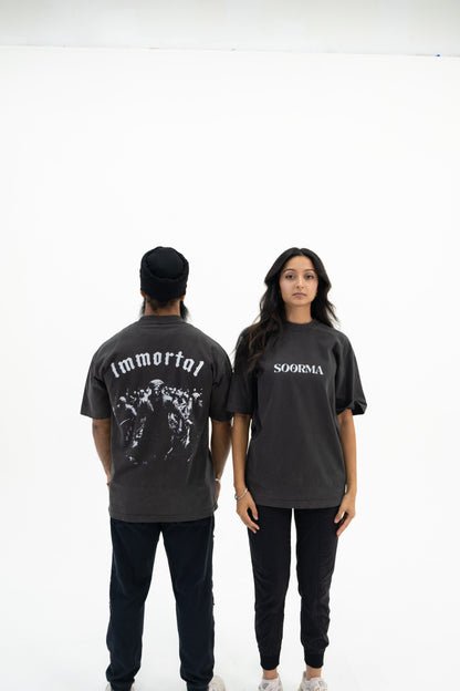THE IMMORTAL ARMY PREMIUM VINTAGE T-SHIRT - VINTAGE BLACK - Apparel image 5