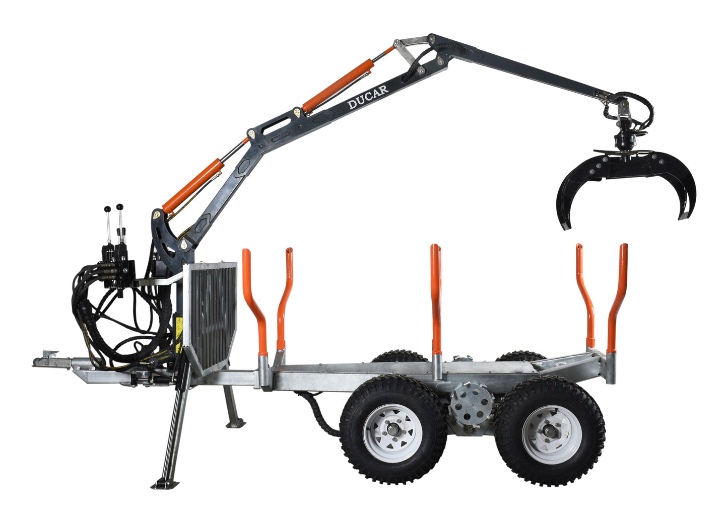 Remorque à bois avec grue - moteur 9 CV pour VTT (Disponible septembre 2025) - Misc image 2