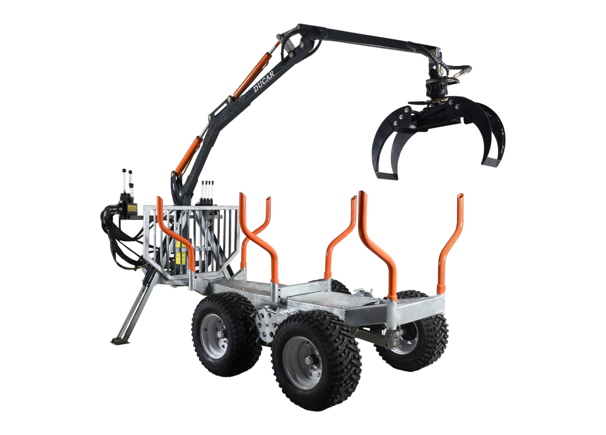 Remorque à bois avec grue - moteur 9 CV pour VTT (Disponible septembre 2025) - Misc image 3
