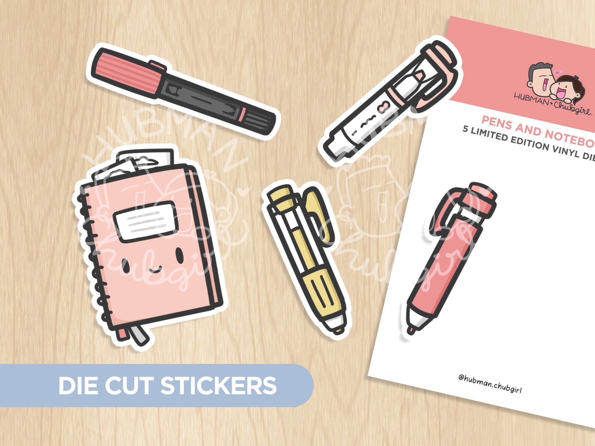Stationery Die Cut Stickers - Misc image 1