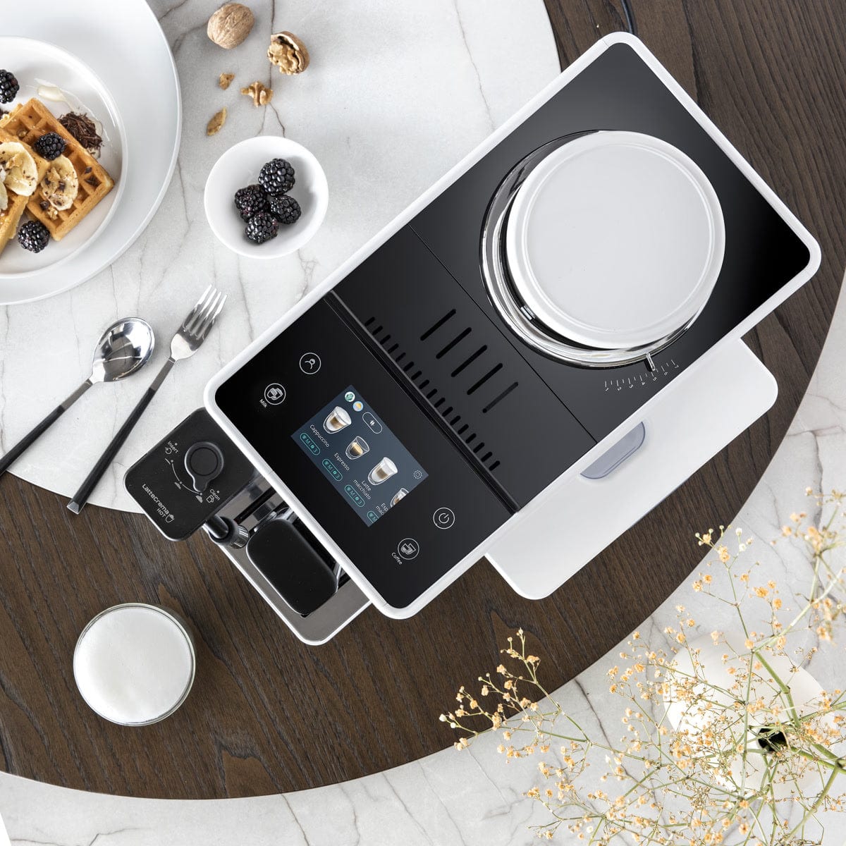 DeLonghi Rivelia Super Automatic Espresso Machine EXAM44055W (Arctic White) - Misc image 6