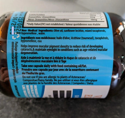 Vision Essence Early Defence ANNUAL 360 capsules (2 X 180 bottles) - Misc image 2