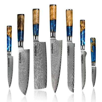 Executive Japanese Damascus Steel Knife Set - Kitchen & Dining image 3