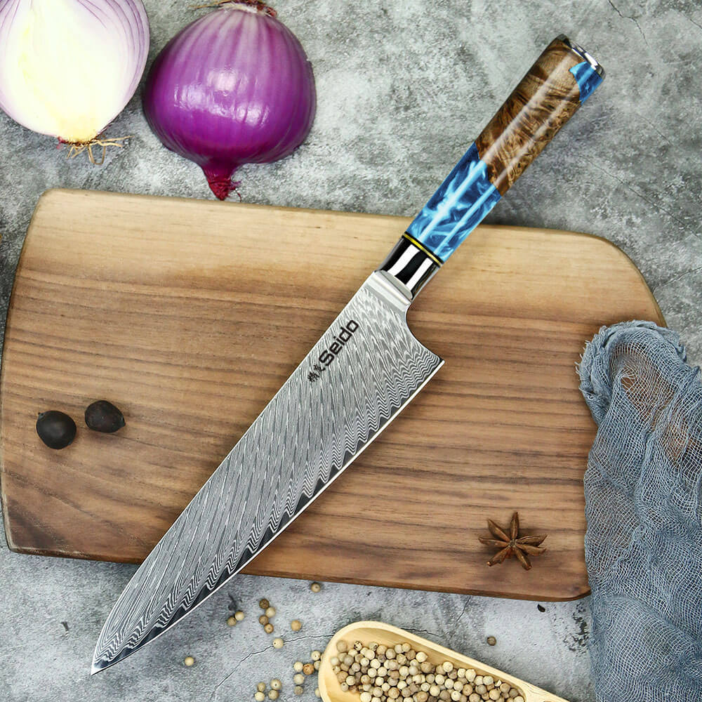 Executive Japanese Damascus Steel Knife Set - Kitchen & Dining image 12