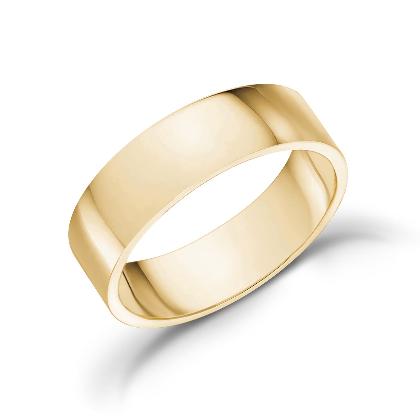6mm Flat Wedding Band - Misc image 4