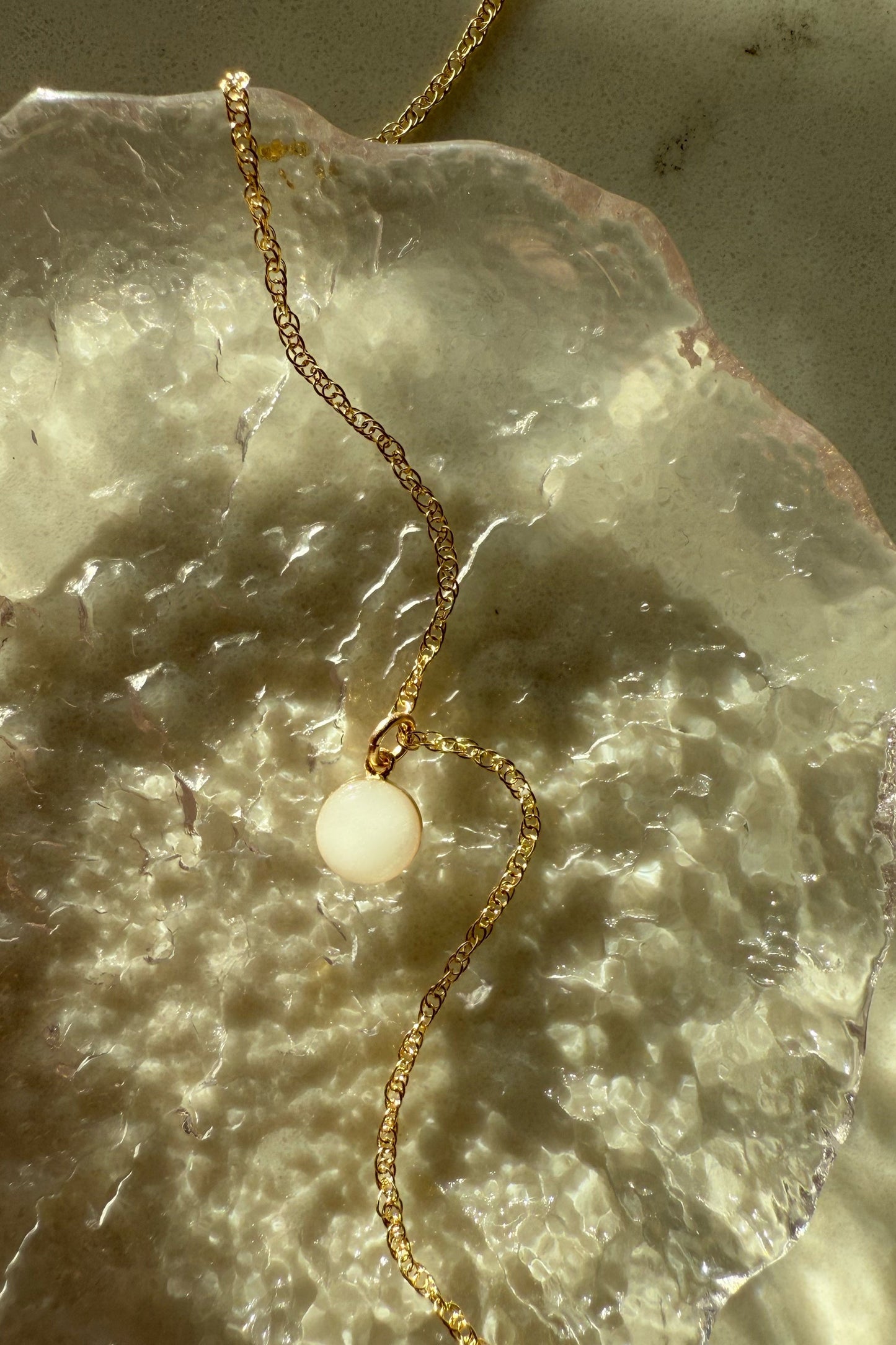 Mothers Milk Roped Chain Necklace - 14K Solid Gold - Misc image 1