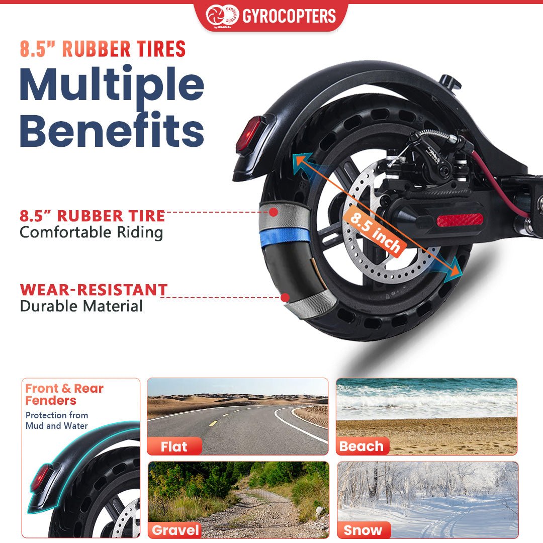 Gyrocopters Flash 3.0 Portable Electric Scooter I Range Up to 30km l Speed Up to 25 kms I 350 W Motor - Kitchen & Dining image 4