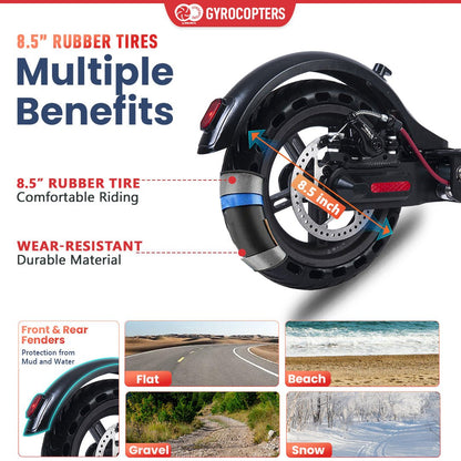 Gyrocopters Flash 3.0 Portable Electric Scooter I Range Up to 30km l Speed Up to 25 kms I 350 W Motor - Kitchen & Dining image 4