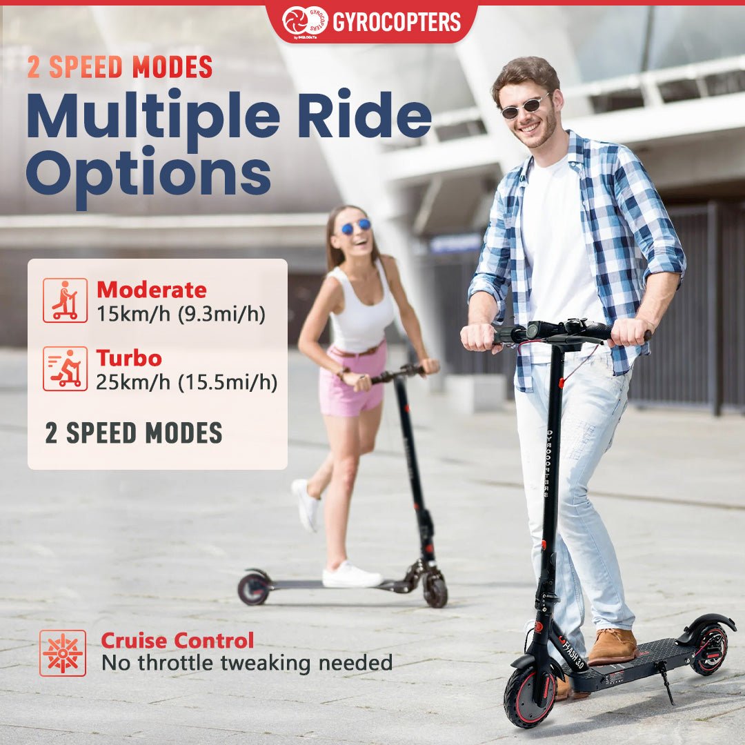 Gyrocopters Flash 3.0 Portable Electric Scooter I Range Up to 30km l Speed Up to 25 kms I 350 W Motor - Kitchen & Dining image 7