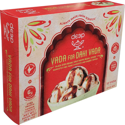 VSO - Deep - Dumpling (Vada) for Dahi Vada 10 pc - Kitchen & Dining image 1