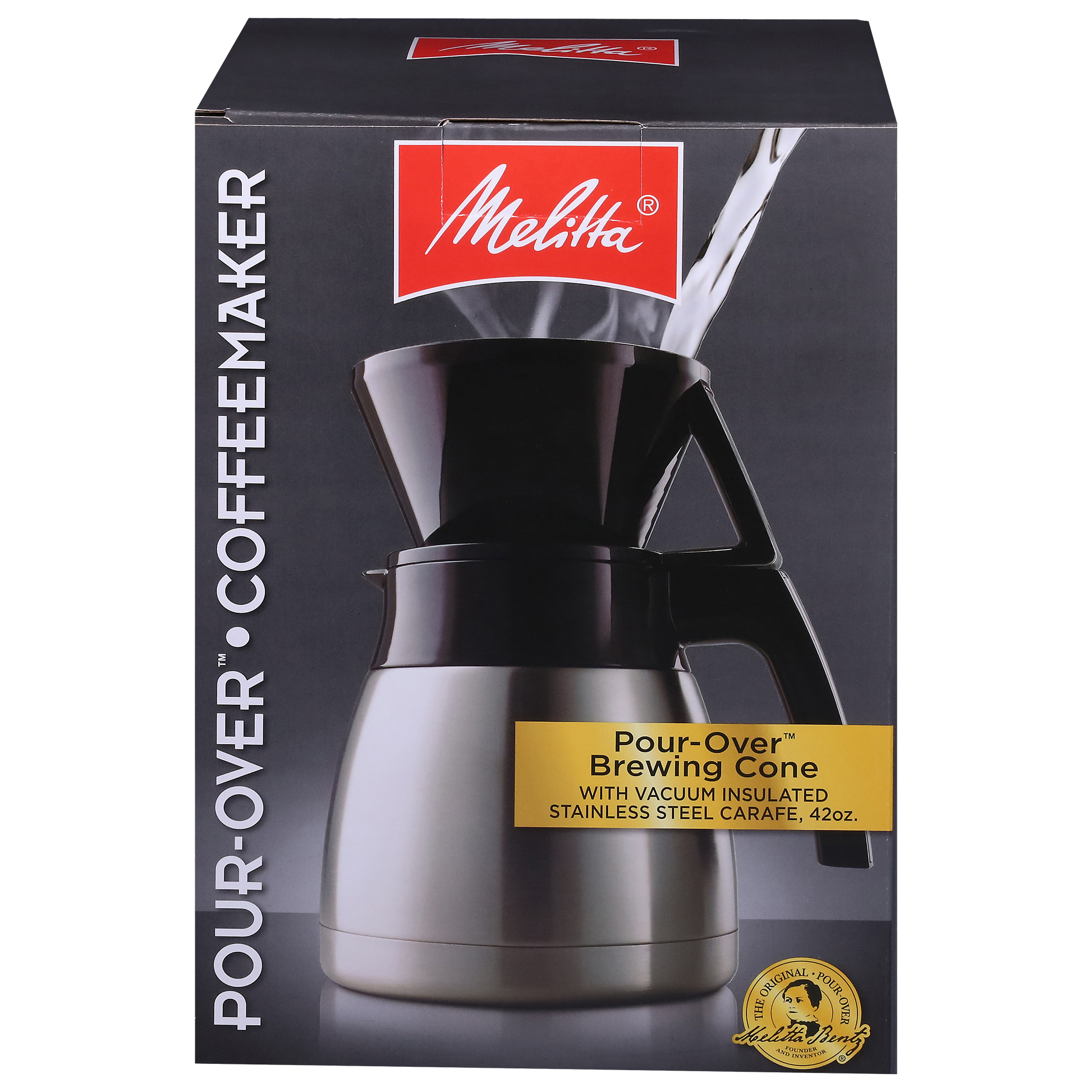 Thermal Pour-Over™ Coffeemaker & Stainless Carafe Set - Misc image 1