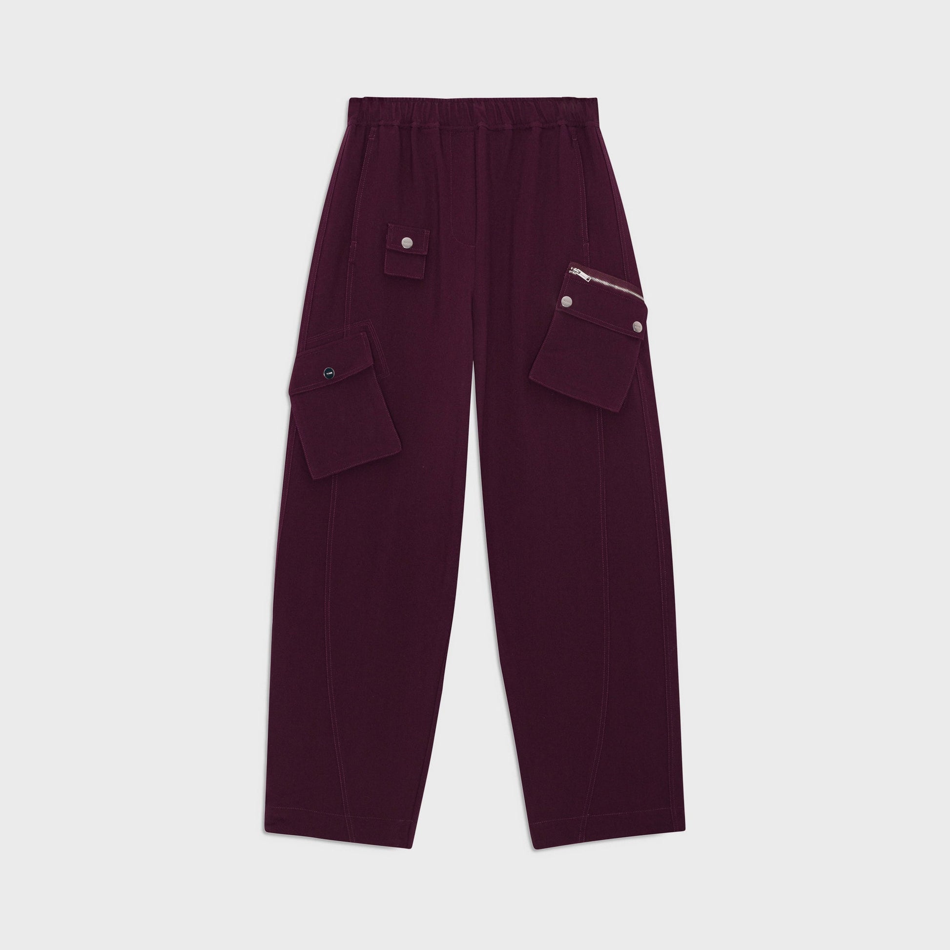 Ganni Future Twill Suiting Elasticated Pants - Port Royal - Apparel image 1