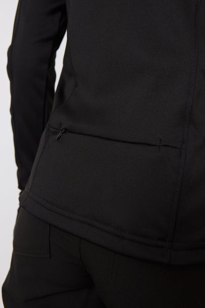 Polyester Full Zip Jacket – Noir – Garde-Malade Embroidery||Veste Polyester Full Zip – Noir – Broderie Garde-Malade - Misc image 5