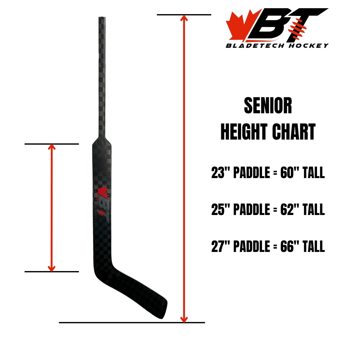 Bladetech Blacked Out Goalie Stick - Senior - Furniture image 3