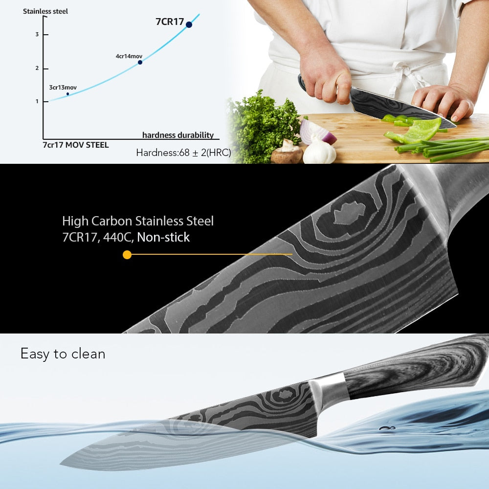 YEK CARBON COOKING KINFE - Kitchen & Dining image 4